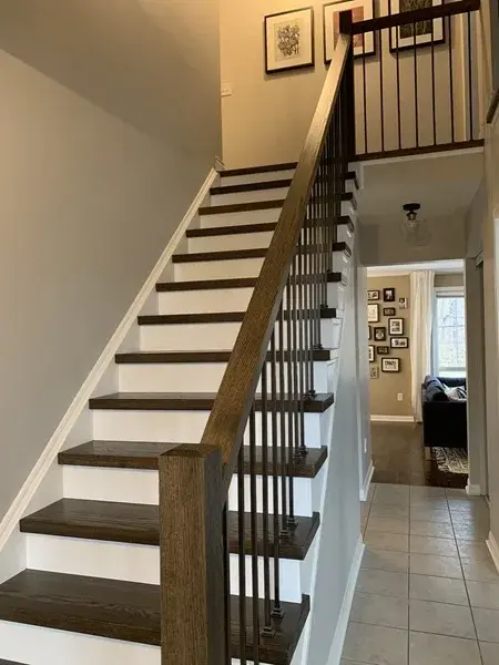 hardwood stair capping renovation hamilton